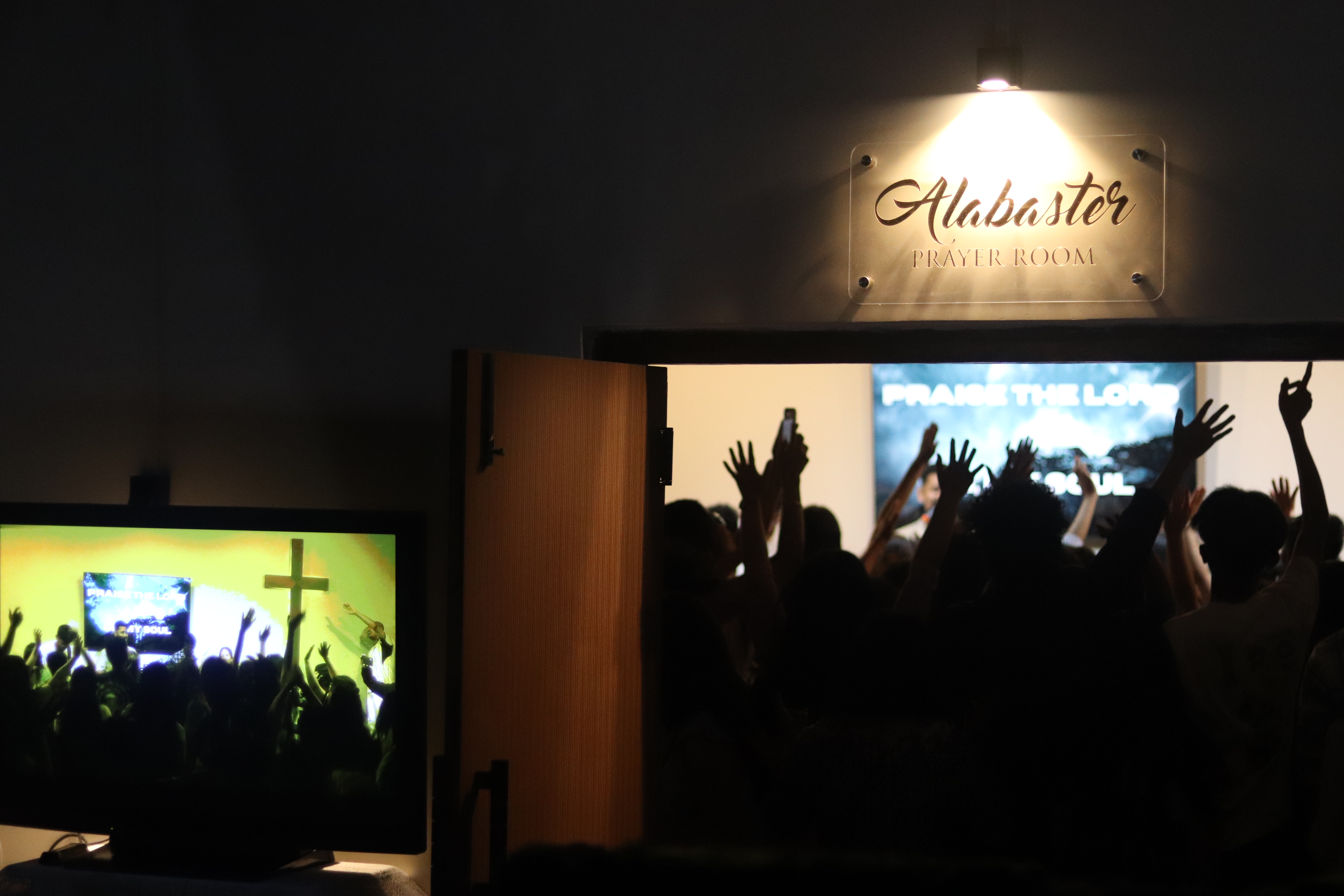 Worship service at AAKHIKH
